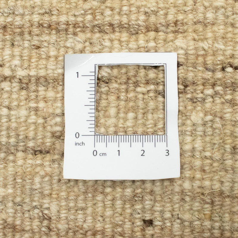 Alfombra de pasillo Alfombra Gabbeh - Indus - 254 x 78 cm - beige