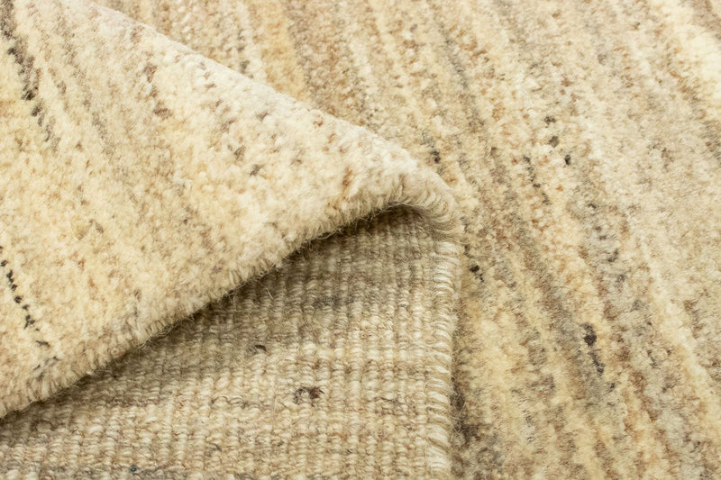 Alfombra de pasillo Alfombra Gabbeh - Indus - 187 x 62 cm - beige