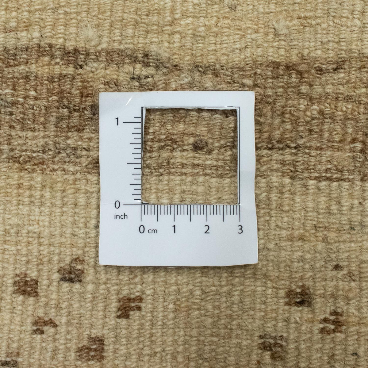 Alfombra de pasillo Alfombra Gabbeh - Indus - 212 x 78 cm - beige