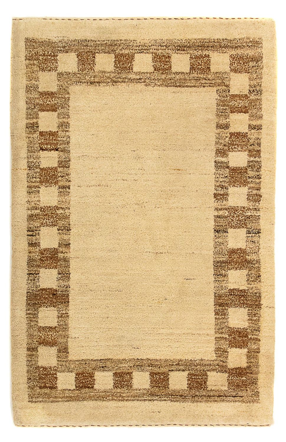 Alfombra Gabbeh - Indus - 122 x 80 cm - beige