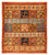 Alfombra Pakistani - 93 x 85 cm - óxido