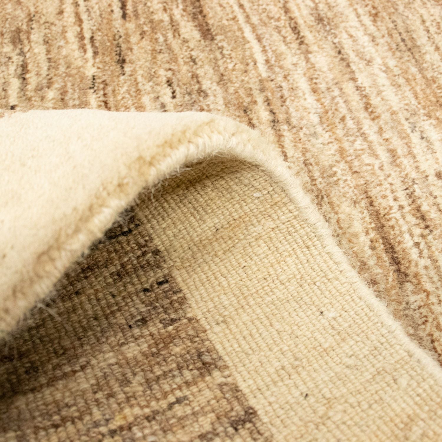 Alfombra Gabbeh - Indus - 144 x 102 cm - beige