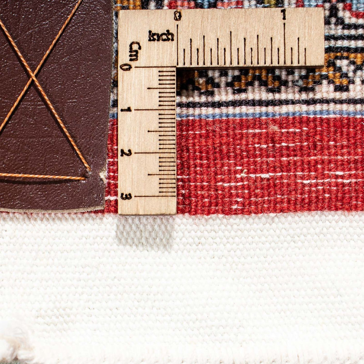 Alfombra persa - Ghom - 200 x 140 cm - rojo