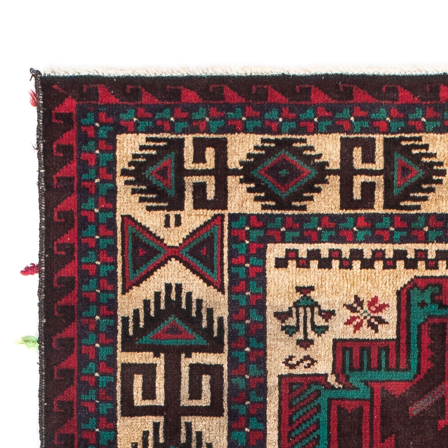Alfombra Belutsch - 139 x 77 cm - beige