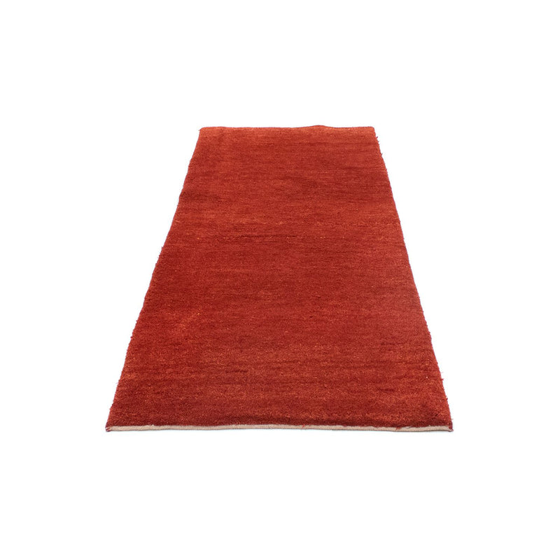 Alfombra de pasillo Alfombra Gabbeh - Persa - 206 x 85 cm - rojo