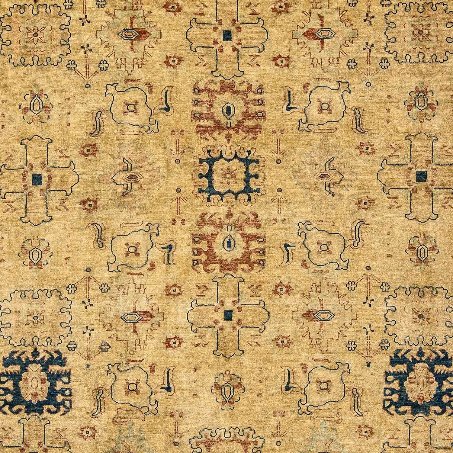 Alfombra persa - Nómada - 321 x 248 cm - marrón claro