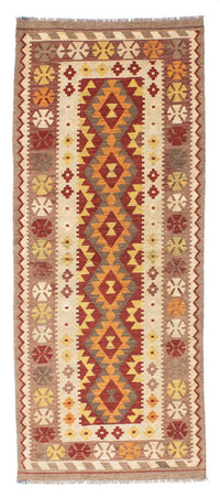 Alfombra de pasillo Alfombra Kelim - Oriental - 198 x 78 cm - beige
