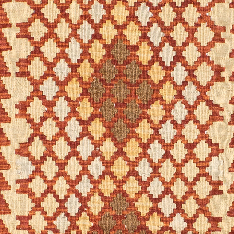 Alfombra de pasillo Alfombra Kelim - Oriental - 197 x 79 cm - beige