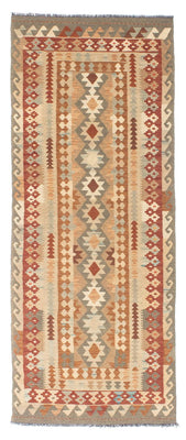 Alfombra de pasillo Alfombra Kelim - Oriental - 200 x 78 cm - beige