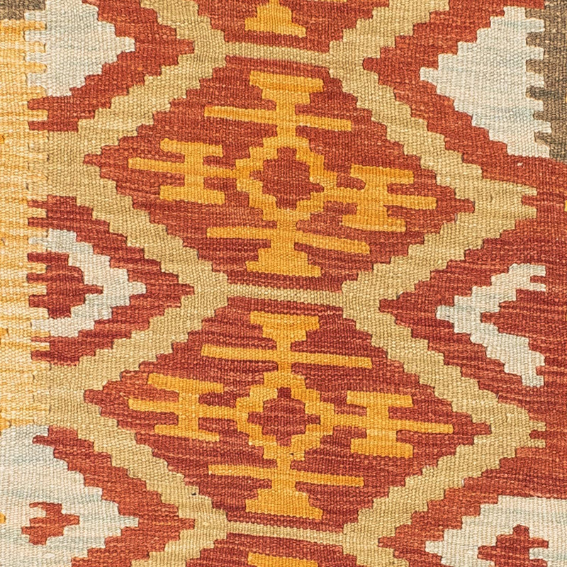 Alfombra de pasillo Alfombra Kelim - Oriental - 187 x 73 cm - óxido