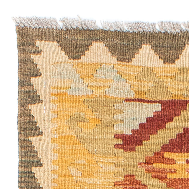 Alfombra de pasillo Alfombra Kelim - Oriental - 187 x 73 cm - óxido