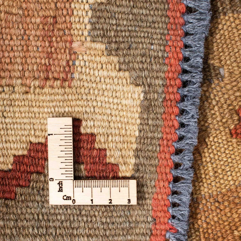 Alfombra de pasillo Alfombra Kelim - Oriental - 192 x 78 cm - marrón claro
