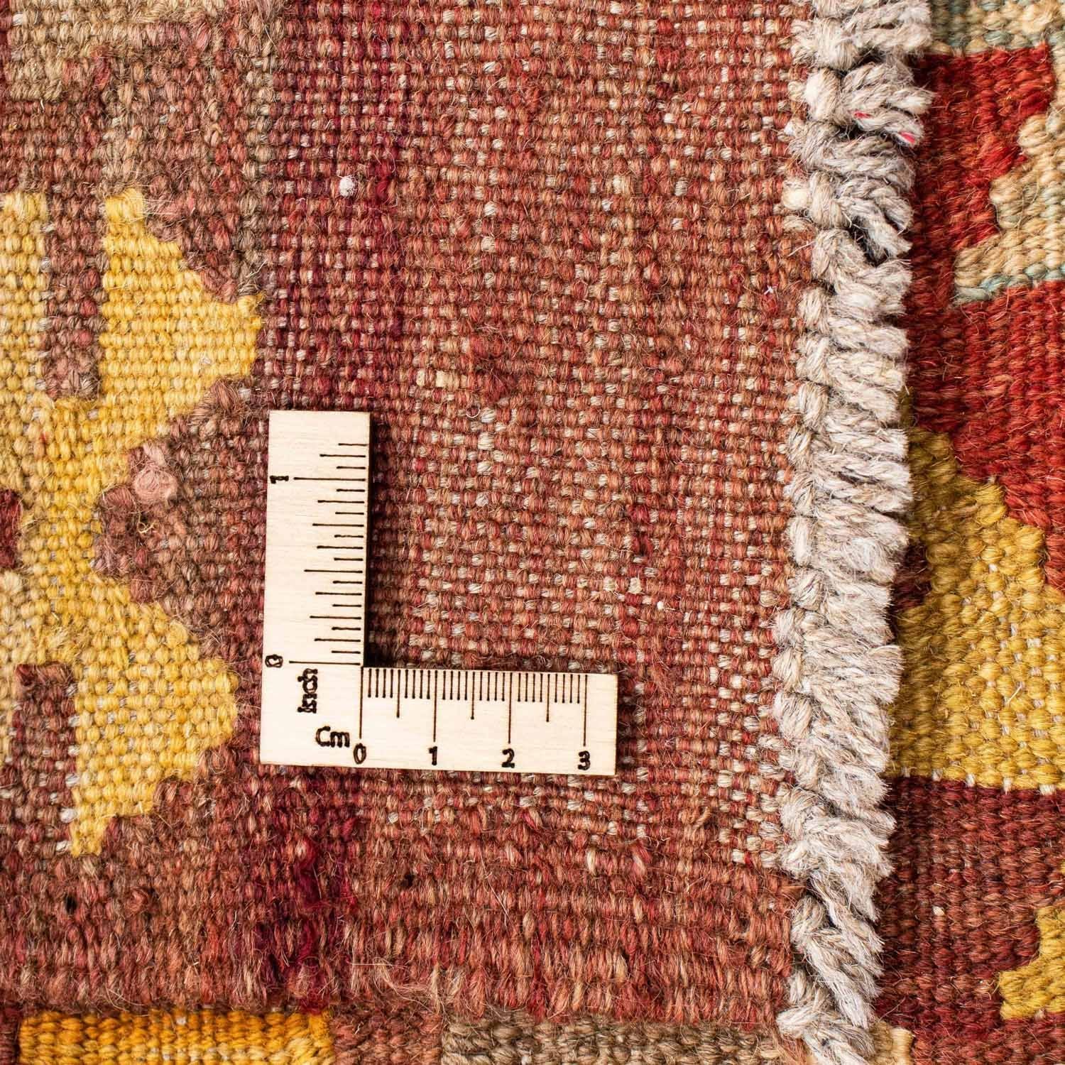 Alfombra de pasillo Alfombra Kelim - Oriental - 189 x 78 cm - rojo oscuro