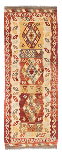 Alfombra de pasillo Alfombra Kelim - Oriental - 189 x 71 cm - óxido