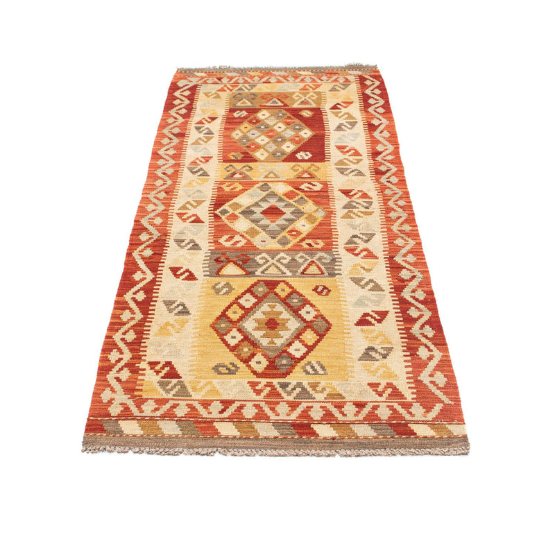 Alfombra de pasillo Alfombra Kelim - Oriental - 189 x 71 cm - óxido
