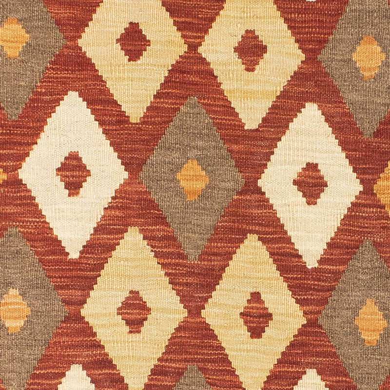 Alfombra de pasillo Alfombra Kelim - Oriental - 193 x 73 cm - óxido