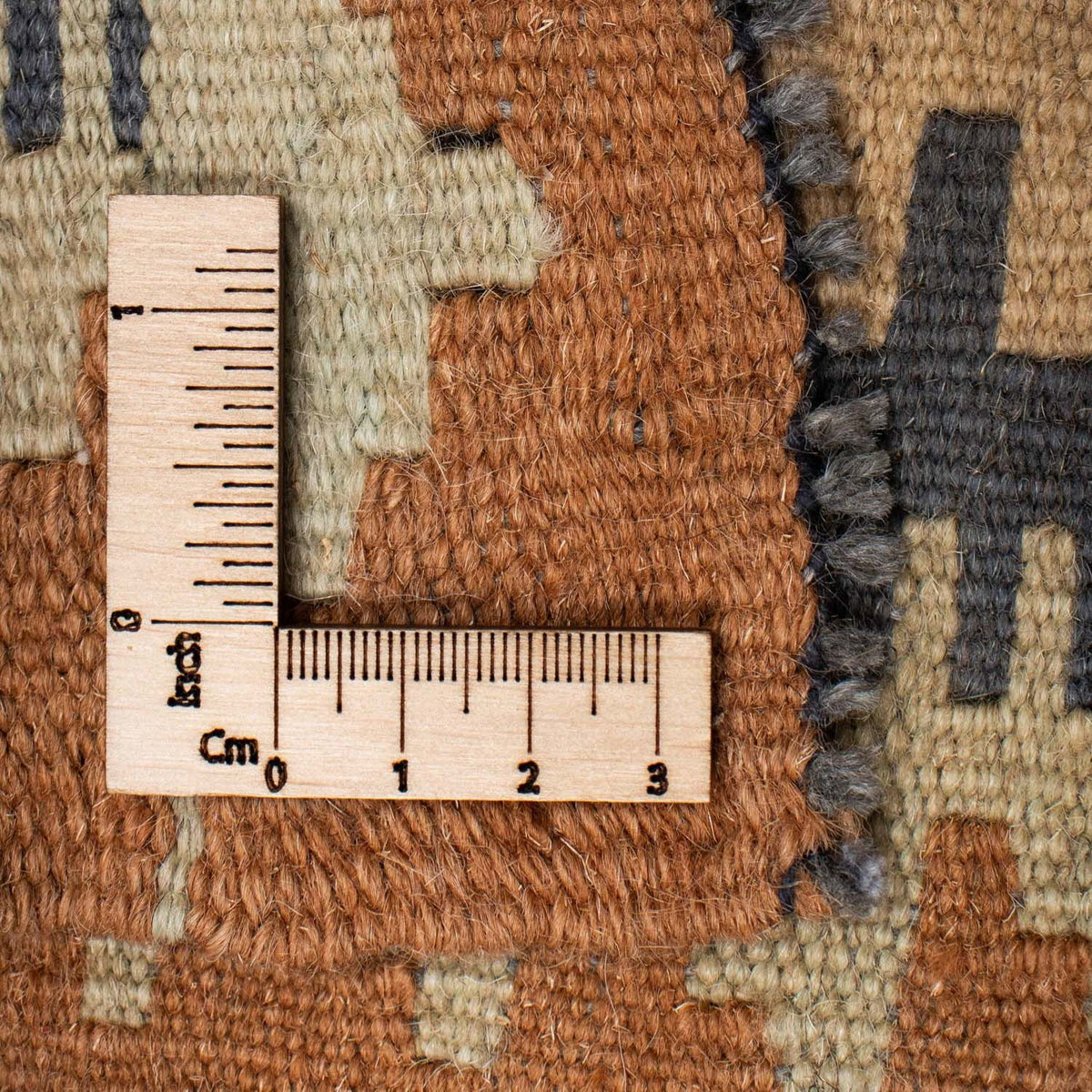 Alfombra de pasillo Alfombra Kelim - Oriental - 230 x 69 cm - beige