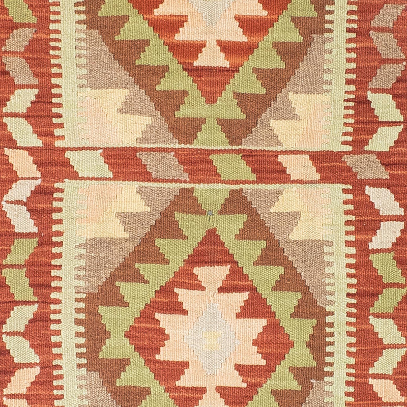 Alfombra de pasillo Alfombra Kelim - Oriental - 196 x 86 cm - beige