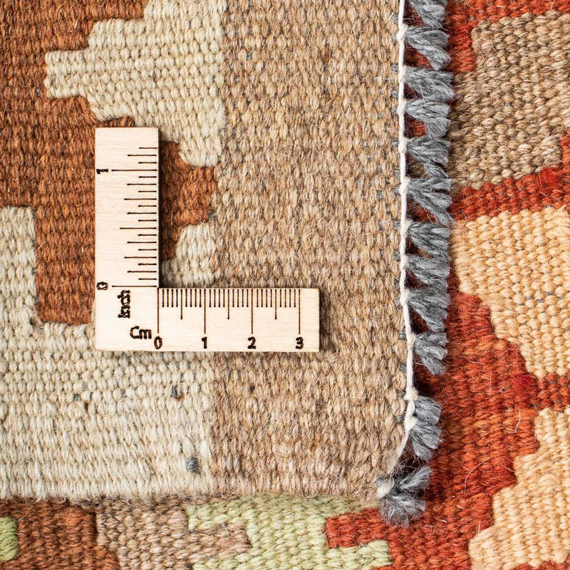 Alfombra de pasillo Alfombra Kelim - Oriental - 196 x 86 cm - beige