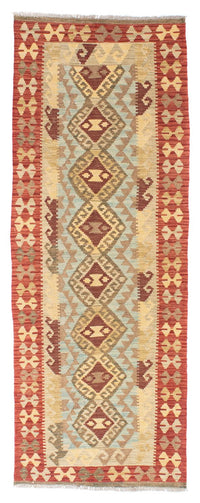 Alfombra de pasillo Alfombra Kelim - Oriental - 201 x 73 cm - rojo