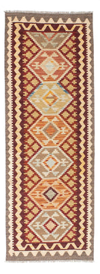 Alfombra de pasillo Alfombra Kelim - Oriental - 202 x 73 cm - beige