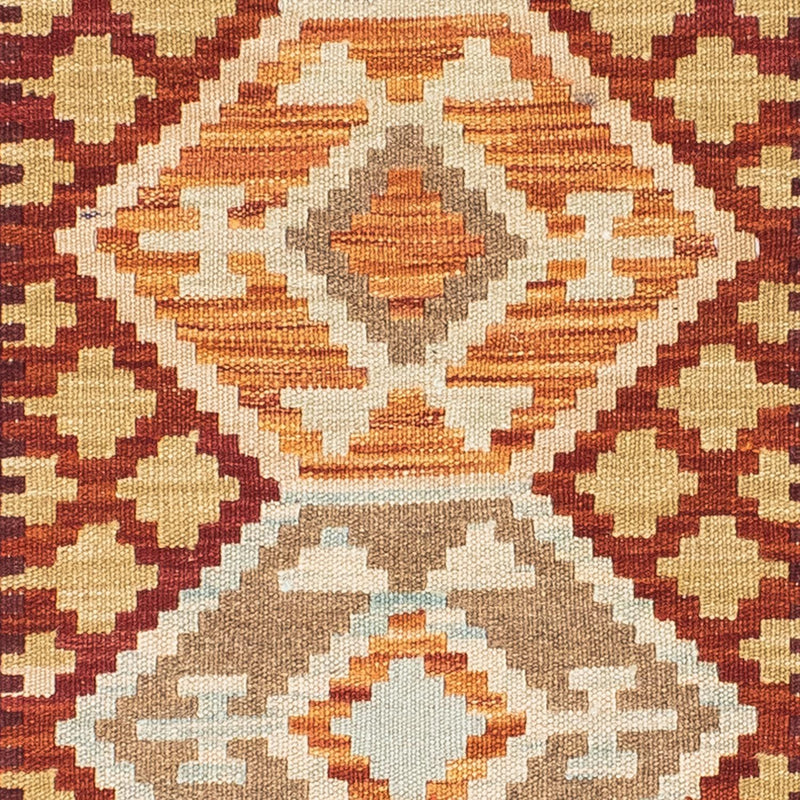 Alfombra de pasillo Alfombra Kelim - Oriental - 202 x 73 cm - beige