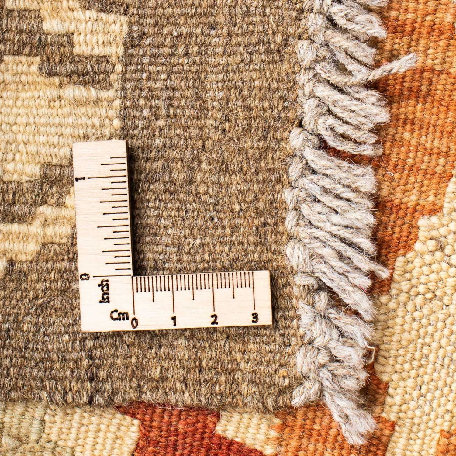 Alfombra de pasillo Alfombra Kelim - Oriental - 203 x 73 cm - beige