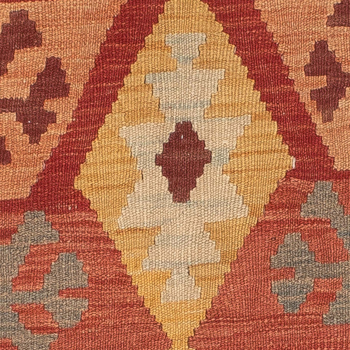Alfombra Kelim - Oriental - 200 x 145 cm - óxido
