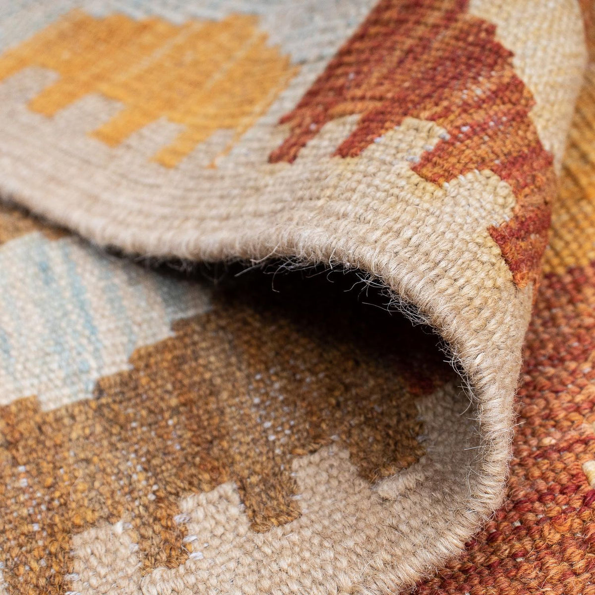 Alfombra Kelim - Oriental - 201 x 154 cm - multicolor