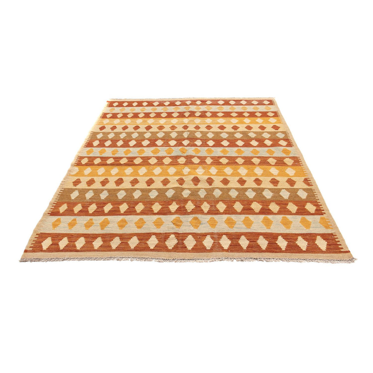 Alfombra Kelim - Oriental - 201 x 154 cm - multicolor