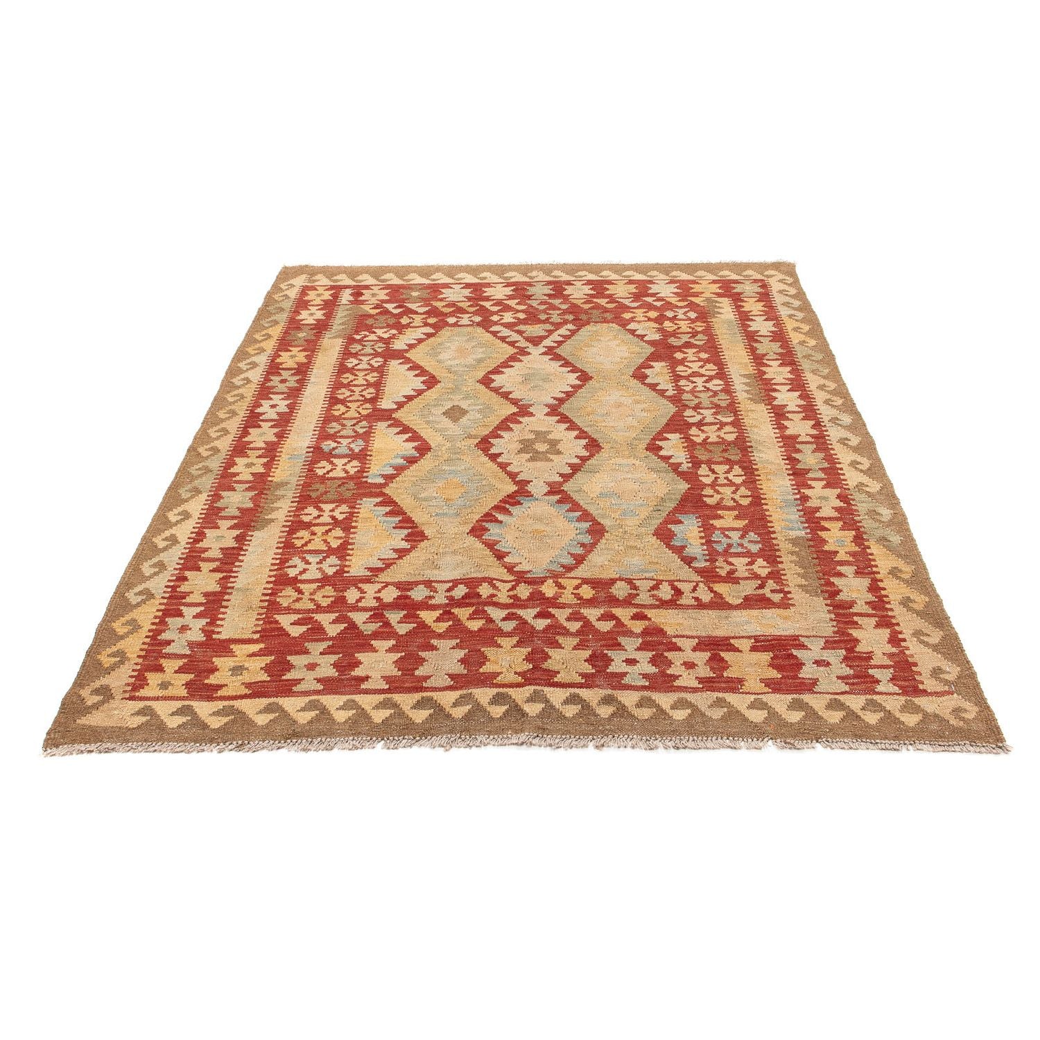 Alfombra Kelim - Oriental - 188 x 148 cm - multicolor