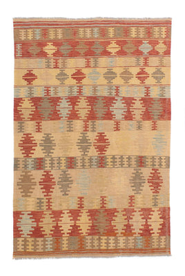 Alfombra Kelim - Oriental - 196 x 152 cm - multicolor