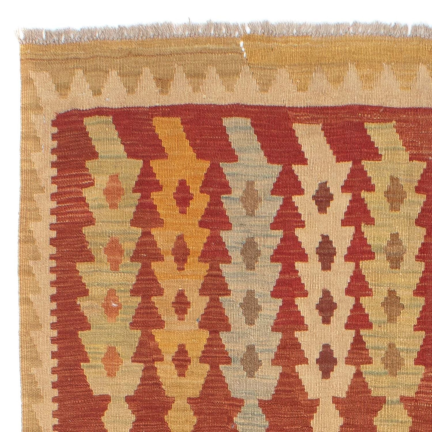 Alfombra Kelim - Oriental - 195 x 146 cm - multicolor