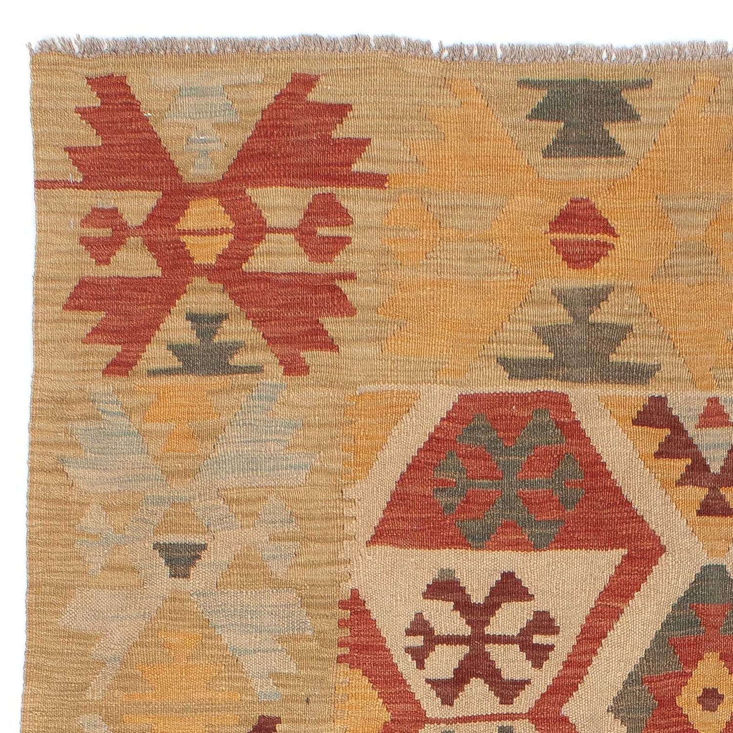 Alfombra Kelim - Oriental - 194 x 144 cm - multicolor