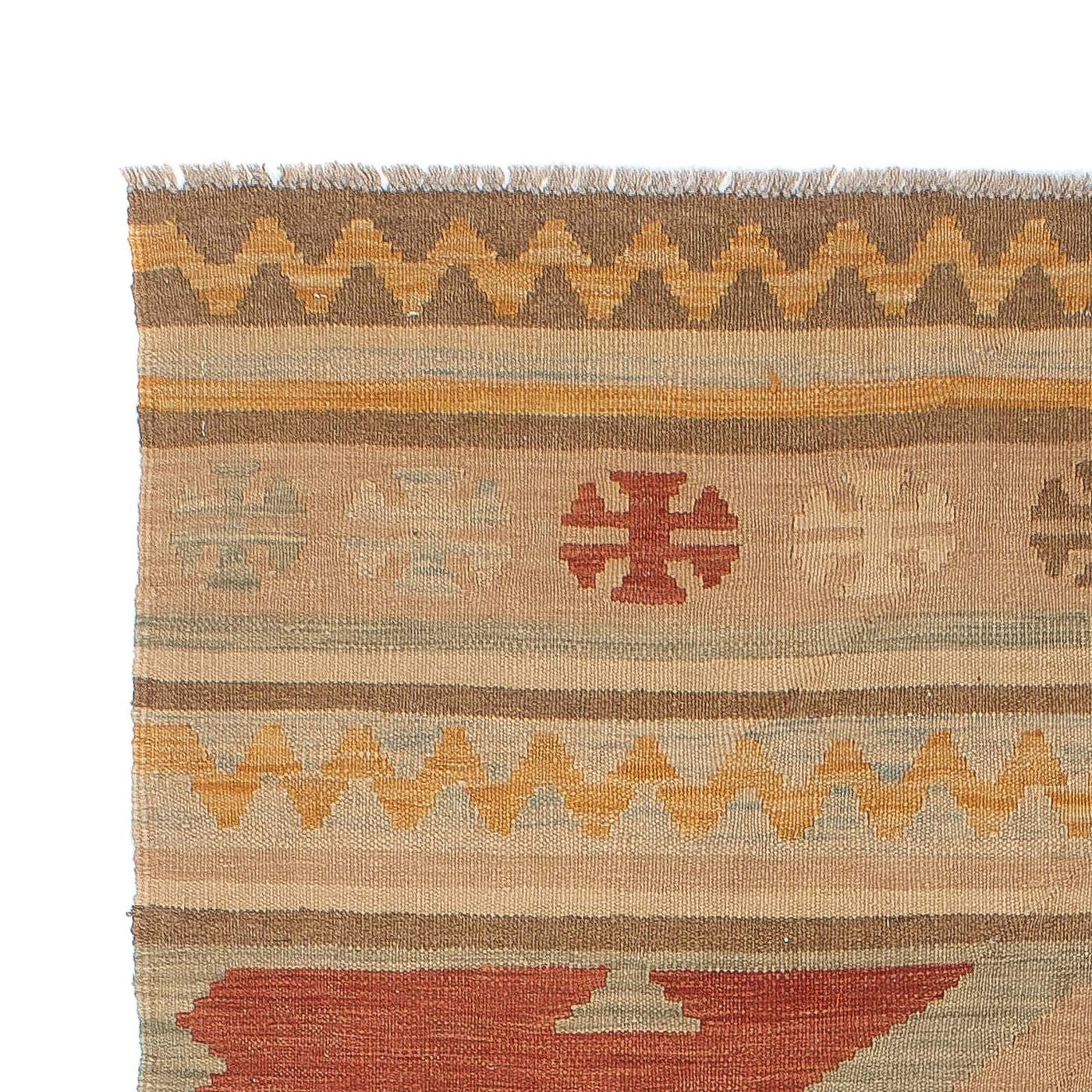 Kilim Maimana Alfombra 192x126cm - Alfombra de lana
