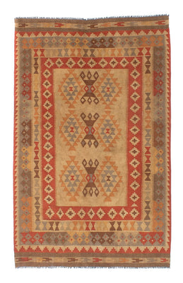 Alfombra Kelim - Oriental - 201 x 144 cm - multicolor