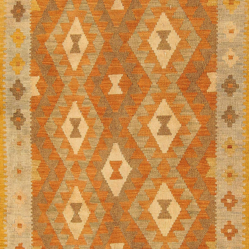 Alfombra Kelim - Splash - 294 x 200 cm - multicolor