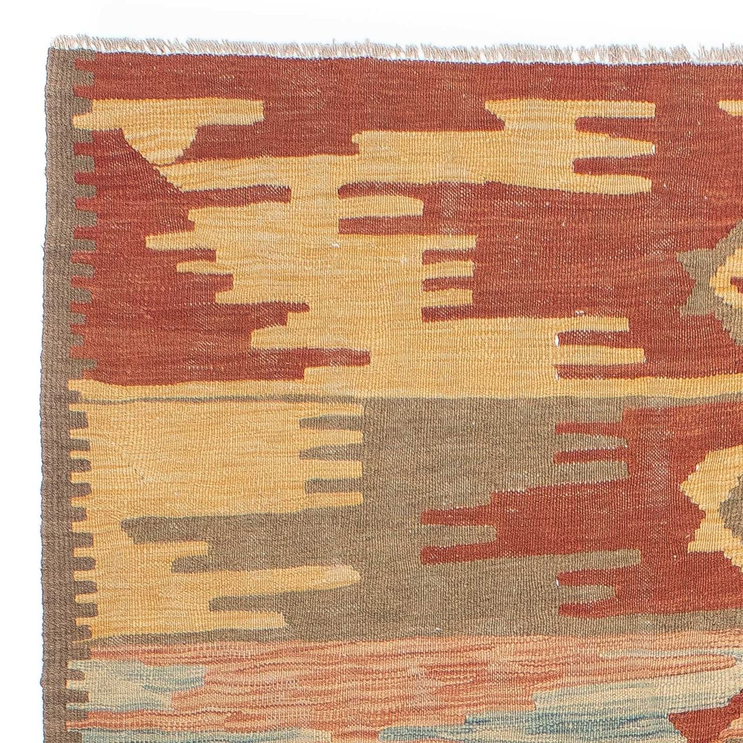 Alfombra Kelim - Oriental - 190 x 146 cm - multicolor