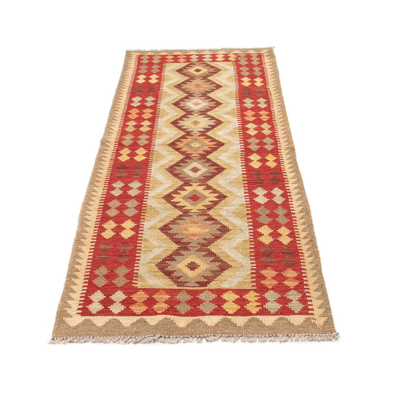 Alfombra de pasillo Alfombra Kelim - Splash - 194 x 69 cm - multicolor