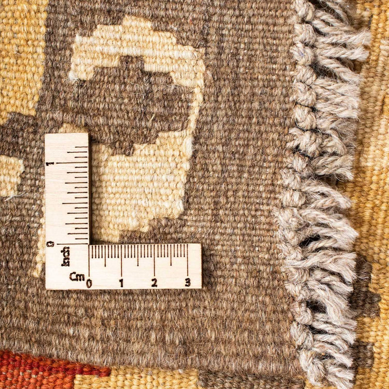 Alfombra de pasillo Alfombra Kelim - Oriental - 203 x 70 cm - beige