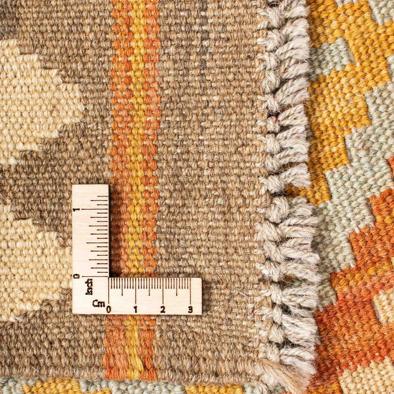 Alfombra de pasillo Alfombra Kelim - Oriental - 202 x 76 cm - beige