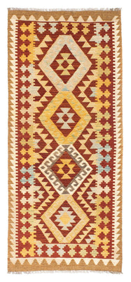 Alfombra de pasillo Alfombra Kelim - Oriental - 183 x 80 cm - beige