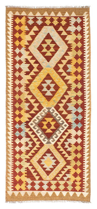 Alfombra de pasillo Alfombra Kelim - Oriental - 183 x 80 cm - beige