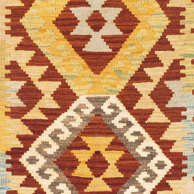 Alfombra de pasillo Alfombra Kelim - Oriental - 183 x 80 cm - beige
