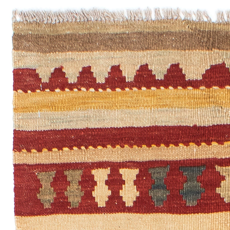 Alfombra de pasillo Alfombra Kelim - Oriental - 204 x 73 cm - multicolor