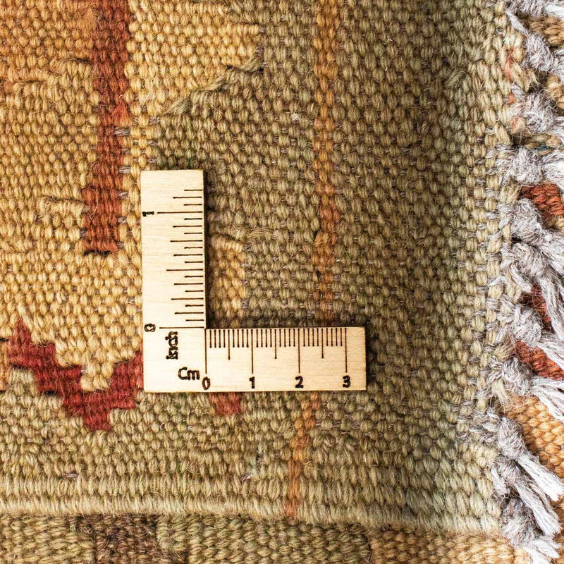 Alfombra de pasillo Alfombra Kelim - Oriental - 201 x 84 cm - beige