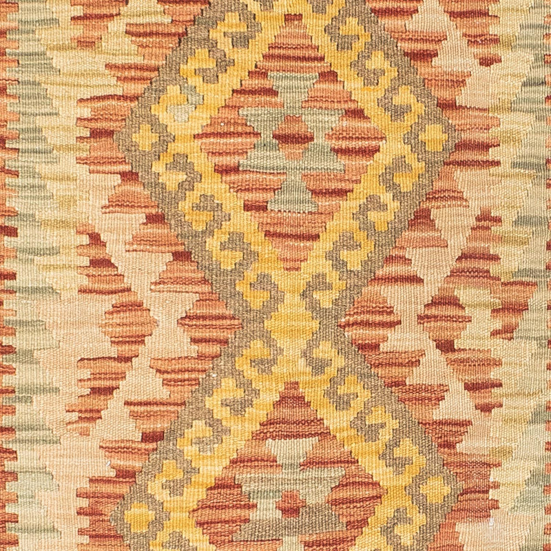 Alfombra de pasillo Alfombra Kelim - Oriental - 197 x 72 cm - beige