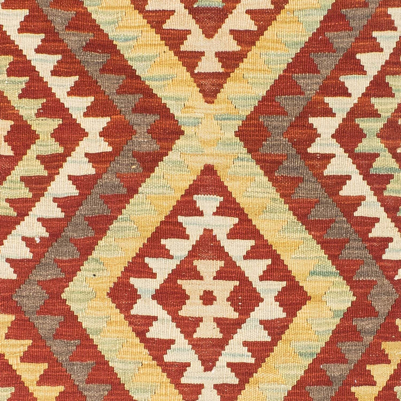 Alfombra de pasillo Alfombra Kelim - Oriental - 214 x 82 cm - óxido