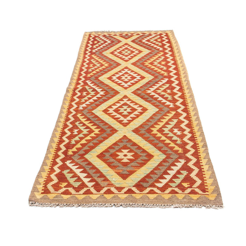 Alfombra de pasillo Alfombra Kelim - Oriental - 214 x 82 cm - óxido
