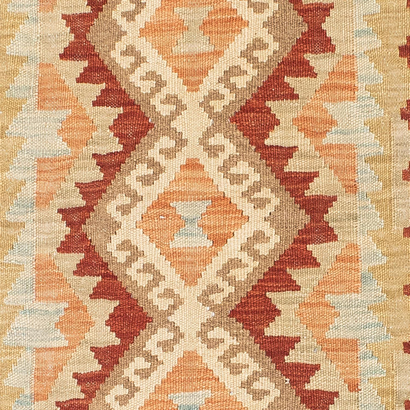 Alfombra de pasillo Alfombra Kelim - Oriental - 200 x 75 cm - beige